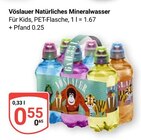 Aktuelle Mineralwasser Angebote bei GLOBUS in Duisburg Aktuelles Natürliches Mineralwasser Angebot bei GLOBUS in Duisburg ab 0,55 €