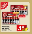 Aktuelle Batterie Angebote bei Marktkauf in Reutlingen Aktuelles Power-Cell-Batterien Mignon AA Angebot bei Marktkauf in Reutlingen ab 1,59 €