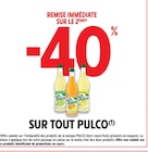 Intermarché Super Bon-Encontre - Promo -40% de remise immédiate sur le 2ème sur tout PULCO Promo -40% de remise immédiate sur le 2ème sur tout PULCO à dans le catalogue Intermarché Super à Bon-Encontre