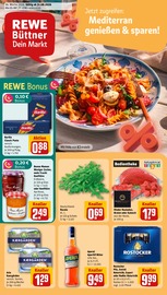 Nudeln im REWE Prospekt in Schwerin Aktueller REWE Prospekt mit Nudeln, "Dein Markt", Seite 1