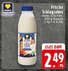 Frische Schlagsahne Angebote von EDEKA Herzstücke bei E center Nettetal für 2,49 €