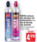 Aktuelles CO₂-Zylinder mit Klickfunktion Angebot bei EDEKA in Mainz ab 4,99 €