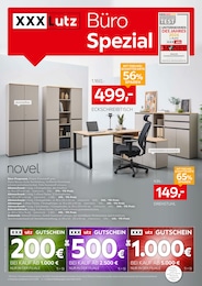 XXXLutz Möbelhäuser Prospekt: "Büro Spezial", 8 Seiten, 30.03.2026 - 12.04.2026