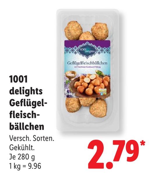 Geflügelfleischbällchen