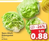 Aktuelles Span./dtsch. Eisbergsalat Angebot bei Kaufland in Duisburg ab 0,88 €