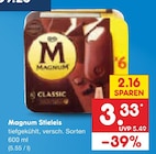 Stieleis im Angebot bei Netto Marken-Discount in Hamburg Stieleis Angebote von Magnum bei Netto Marken-Discount Hamburg für 3,33 €