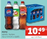 PEPSI Angebote bei Getränke Oase Dortmund für 10,49 €