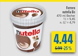 nutella Eis von Ferrero im aktuellen diska Prospekt für 4,44 €