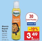 Rapsöl Spray im Angebot bei Netto Marken-Discount in Chemnitz Rapsöl Spray Angebote von Mazola bei Netto Marken-Discount Chemnitz für 3,49 €