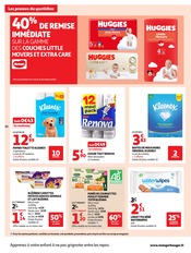 Promos Couches dans le catalogue "LA RENTRÉE À PRIX K.O." de Auchan Hypermarché Couches en promo dans le catalogue Auchan Hypermarché à la page 20