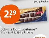 Dominosteine Angebote von Schulte bei tegut Würzburg für 2,29 €