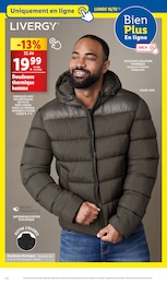 Offre Manteau Homme dans le catalogue Lidl du moment à la page 24