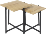 Lot de 2 tables gigognes Loka à 29,99 € dans le catalogue Maxi Bazar