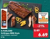 Aktuelle Grillfleisch Angebote bei Kaufland in Paderborn Aktuelles Grillrippe BBQ Style Angebot bei Kaufland in Paderborn ab 6,69 €