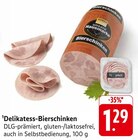Delikatess-Bierschinken im Angebot bei EDEKA in Homburg Delikatess-Bierschinken Angebote bei EDEKA Homburg für 1,29 €