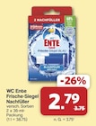 Aktuelles WC Ente Frische-Siegel Nachfüller Angebot bei famila Nordwest in Oldenburg ab 2,79 €