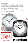 Funkwecker im Angebot bei GLOBUS in Speyer Funkwecker Angebote von manufect bei GLOBUS Speyer für 14,99 €