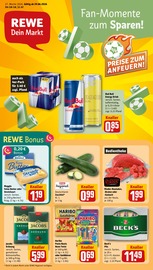 REWE Supermarkt Prospekt der aktuellen Woche mit 30 Seiten, gültig von 29.06.2026 bis 04.07.2026, in Obersontheim und Umgebung Aktueller REWE Supermarkt Prospekt in Obersontheim und Umgebung, "Dein Markt" mit 30 Seiten, 29.06.2026 - 04.07.2026