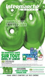Prospectus Supermarchés Intermarché en cours, LE TRÈS GROS ANNIVERSAIRE, 32 pages, 09/09/2025 - 21/09/2025 Catalogue Supermarchés Intermarché en cours à Revel et alentours, LE TRÈS GROS ANNIVERSAIRE, 32 pages, 09/09/2025 - 21/09/2025
