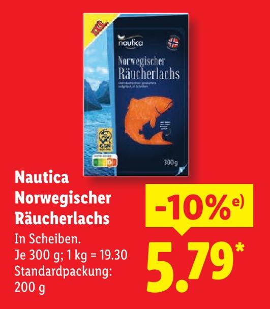 Norwegischer Räucherlachs