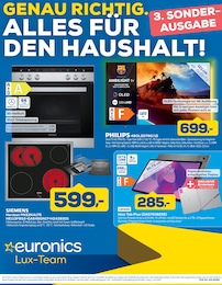 EURONICS Prospekt für Dessau-Roßlau mit 4 Seiten EURONICS Prospekt für Dessau-Roßlau: "GENAU RICHTIG. ALLES FÜR DEN HAUSHALT!", 4 Seiten, 17.10.2026 - 23.10.2026