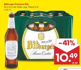 Premium Pils Angebote von Bitburger bei Netto Marken-Discount Nürtingen für 10,49 €