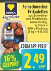 Feinschmecker Frikadellen bei EDEKA im Gütersloh Prospekt für 2,49 €