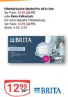 Filterkartusche Maxtra Pro All in One Angebote von Brita bei GLOBUS Willich für 4,33 €