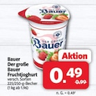 Markant Nordwest Lorup - Der große Bauer Fruchtjoghurt Angebot im Prospekt Der große Bauer Fruchtjoghurt bei Markant Nordwest im Lorup Prospekt für 0,49 €