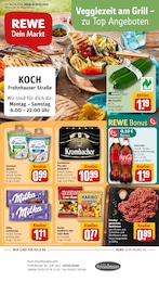 REWE Prospekt für Essen mit 32 Seiten REWE Prospekt für Essen: "Dein Markt", 32 Seiten, 07.07.2025 - 12.07.2025