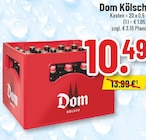 Kölsch Angebote von Dom bei Trinkgut Wuppertal für 10,49 €