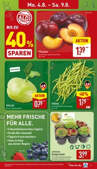 Pflaumen Angebot im aktuellen ALDI Nord Prospekt auf Seite 3