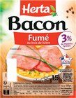 Bacon Fumé 15 Tranches - Herta dans le catalogue Intermarché Super