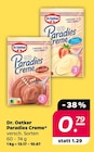 Paradies Creme von Dr. Oetker für 0,79 € bei Netto mit dem Scottie im Angebot Paradies Creme von Dr. Oetker im aktuellen Netto mit dem Scottie Prospekt