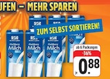 Haltbare Milch bei nah und gut im Prospekt "" für 0,88 €