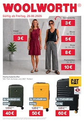 Aktueller Woolworth Prospekt mit Koffer, "Aktuelle Angebote", Seite 1