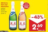 Sekt oder Alkoholfrei im Angebot bei Netto Marken-Discount in St. Ingbert Sekt oder Alkoholfrei Angebote von MM Extra bei Netto Marken-Discount St. Ingbert für 2,69 €