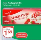 Spaghetti-Eis von Jeden Tag für 1,69 € bei GLOBUS im Angebot Spaghetti-Eis von Jeden Tag im aktuellen GLOBUS Prospekt