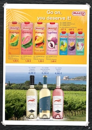 Hamberger Mangosaft im Prospekt 