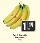 Bananen Angebote von Gut & Günstig bei Hieber Freiburg für 1,19 €