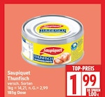 Thunfisch in Sonnenblumenöl im Angebot bei EDEKA in Potsdam Thunfisch in Sonnenblumenöl Angebote von Saupiquet bei EDEKA Potsdam für 1,99 €