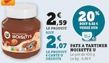 Pâte à tartiner noisette - U dans le catalogue U Express