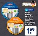 Cremiger Weichkäse Blauschimmel von Milsani im aktuellen ALDI SÜD Prospekt für 1,69 €