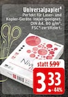 EDEKA - Universalpapier Angebot im Prospekt Universalpapier bei EDEKA im Prospekt "" für 3,33 €
