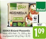 EDEKA Karlsruhe - Bioland-Mozzarella Angebot im Prospekt Bioland-Mozzarella bei EDEKA im Karlsruhe Prospekt für 1,09 €