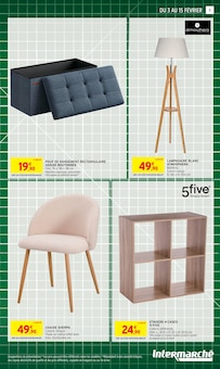 Promotion Meuble Salon dans le prospectus Intermarché Super, valable du 03/02/2026 au 15/02/2026 Promo Meuble Salon dans le catalogue Intermarché Super du moment à la page 9