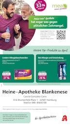 mea - meine apotheke Prospekt für Hamburg mit 4 Seiten mea - meine apotheke Prospekt für Hamburg: "Unsere April-Angebote", 4 Seiten, 01.04.2026 - 30.04.2026