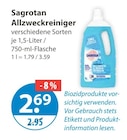 Allzweckreiniger im V-Markt Prospekt Allzweckreiniger von Sagrotan im aktuellen V-Markt Prospekt für 2,69 €