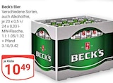 Aktuelle Becks Angebote bei GLOBUS in Salzgitter Aktuelles Bier Angebot bei GLOBUS in Salzgitter ab 10,49 €