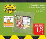 Puten-Bierschinken im Angebot bei Marktkauf in Schwabach Puten-Bierschinken Angebote von Von Herzen Regional bei Marktkauf Schwabach für 1,59 €